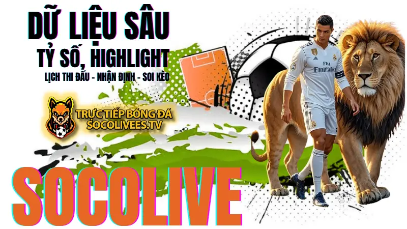Socolive - Trực Tiếp Bóng Đá, KQBD, Bảng Xếp Hạng Bóng Đá